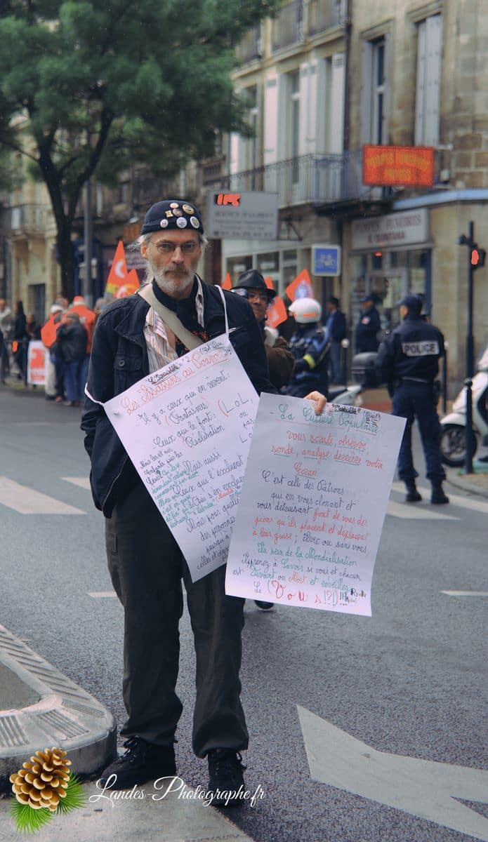 📰 Reportage pour Corbis-Images : Couverture de la Manifestation du 1er Mai 2013 à Bordeaux Manifestation du 1er Mai 2013 à Bordeaux