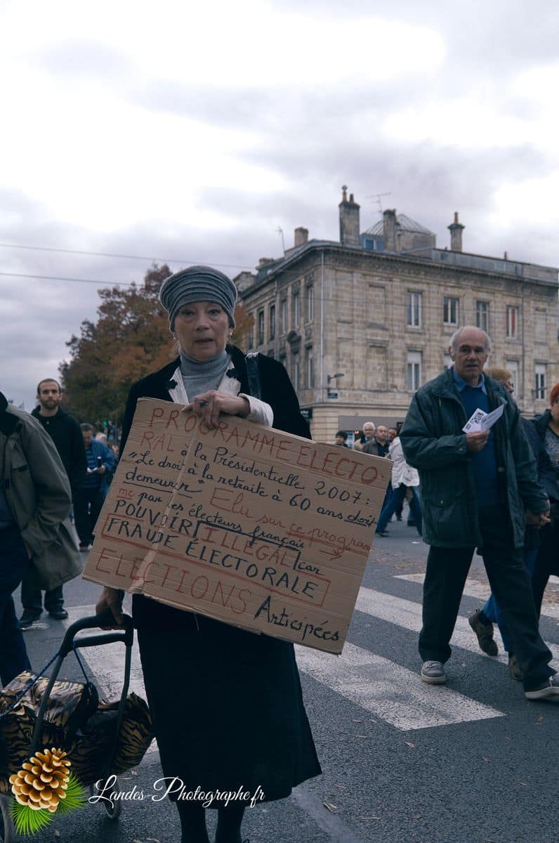 ✊ Manifestation contre la Réforme des Retraites à Bordeaux Manifestation contre la réforme des retraites