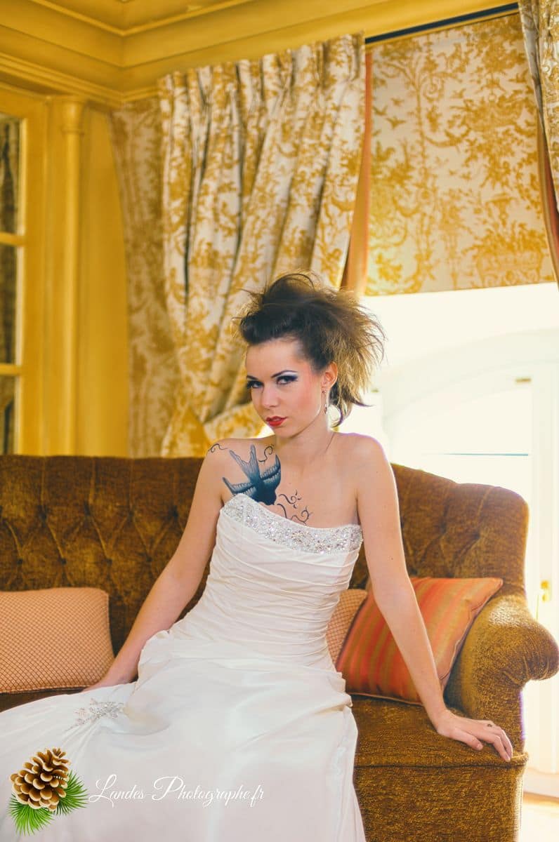 ✨ L'Élégance Intime : Séance Créateur de Robe de Mariée au Château de Mirambeau Agnès au Chateau de Mirambeau