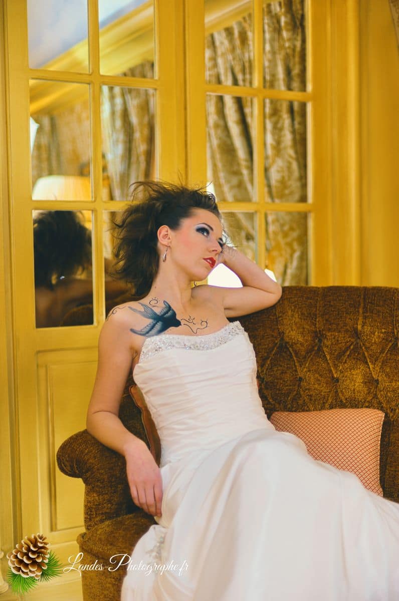 ✨ L'Élégance Intime : Séance Créateur de Robe de Mariée au Château de Mirambeau Agnès au Chateau de Mirambeau