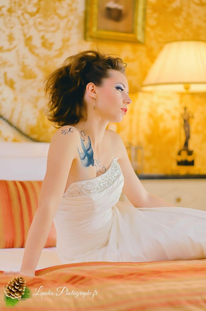 ✨ L'Élégance Intime : Séance Créateur de Robe de Mariée au Château de Mirambeau Agnès au Chateau de Mirambeau