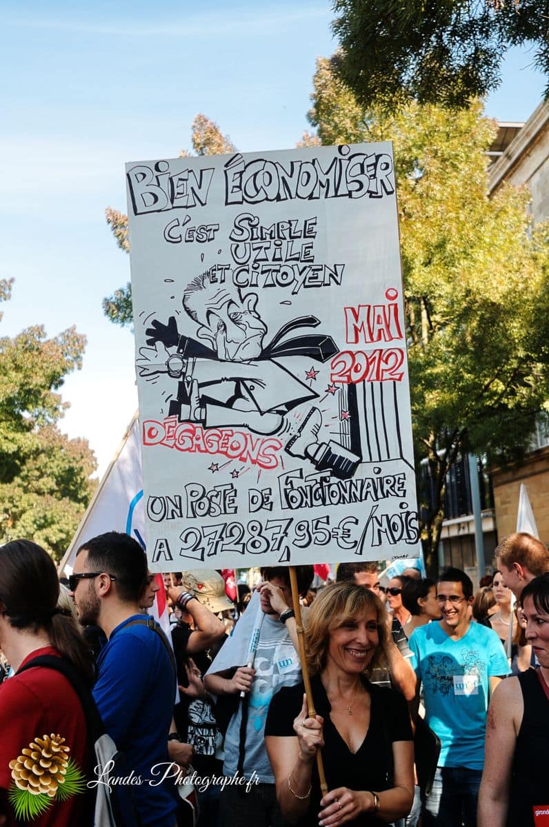 📢 Reportage pour Corbis/Getty Images : Journée d’Action de l’Enseignement à Bordeaux Journée d’action de l’enseignement