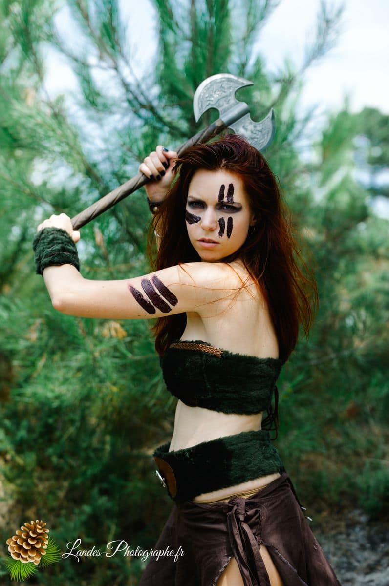 🛡️ Woman Warrior : Séance Photo Portrait "Viking" avec Agnès Woman Warrior