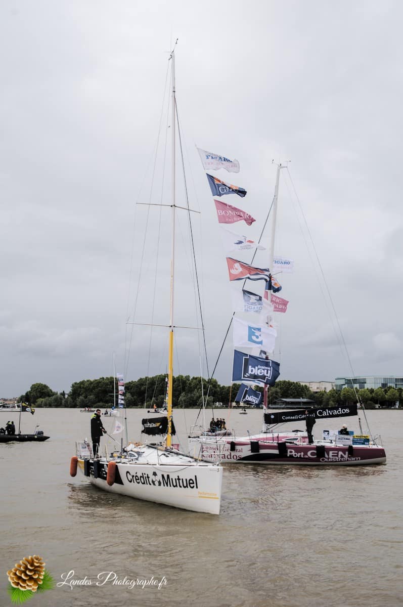 ⛵ Solitaire du Figaro - Eric Bompard : L'Arrivée Épique à Bordeaux Solitaire du Figaro