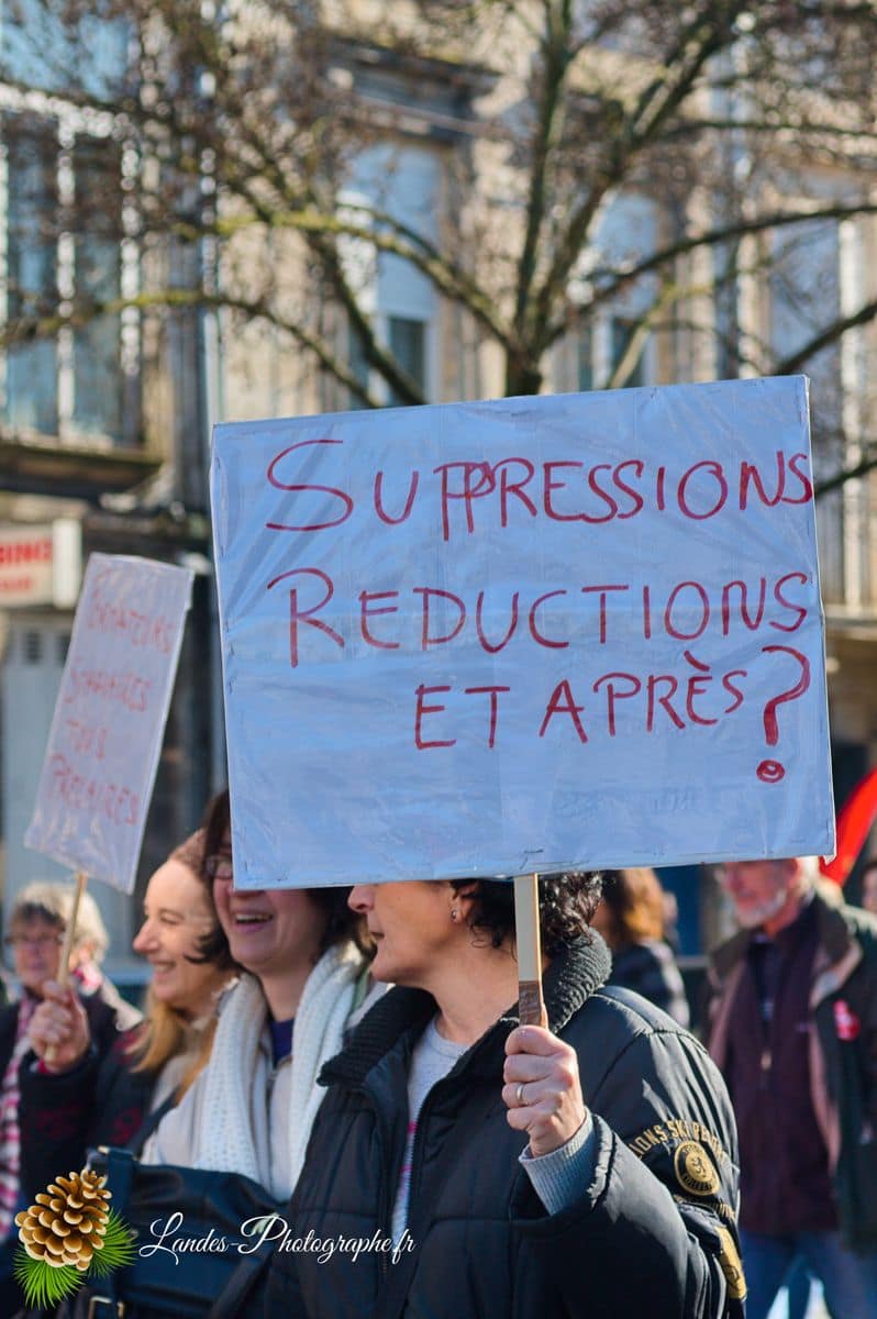 📢 Reportage pour Corbis/Getty Images : Journée d’Action de l’Enseignement à Bordeaux Journée d’action de l’enseignement