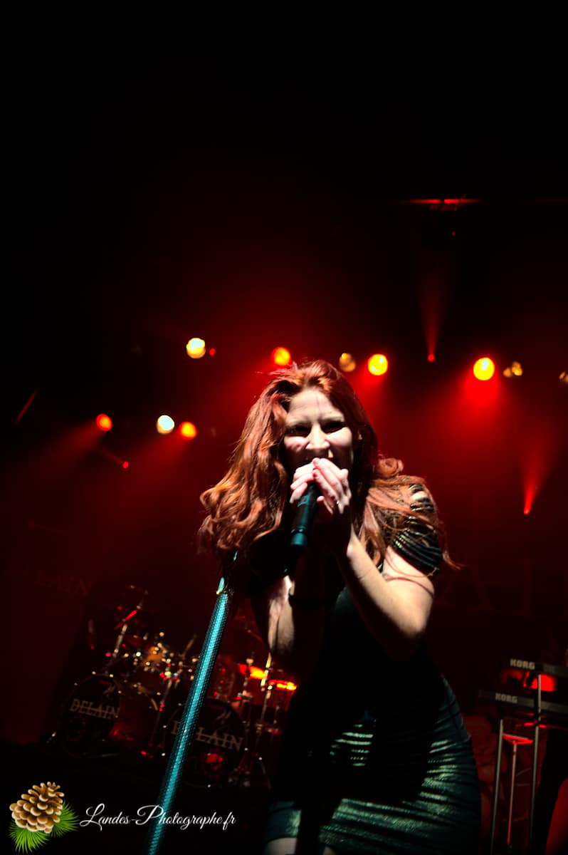 👑 Élégance et Puissance : Delain à la Rock School Barbey Delain à la Rock School Barbey de Bordeaux