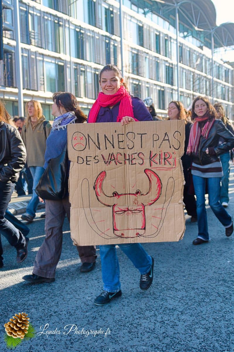 ✊ L'Instant Social : Reportage de Manifestation Générale à Bordeaux pour Corbis Manifestation générale à Bordeaux
