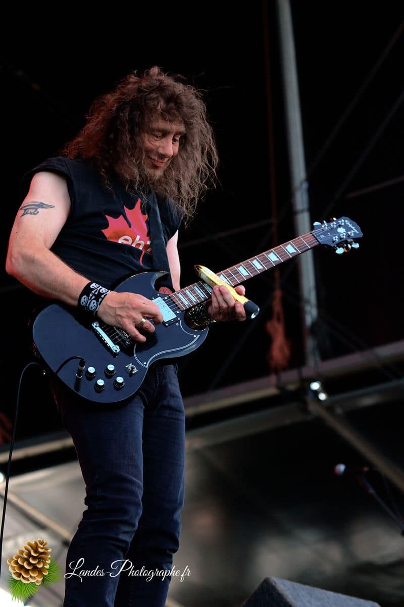 đ€ Anvil : L'Ănergie Pure du MĂ©tal au Hellfest Open Air Festival 2010 Anvil en concert au Hellfest 2010