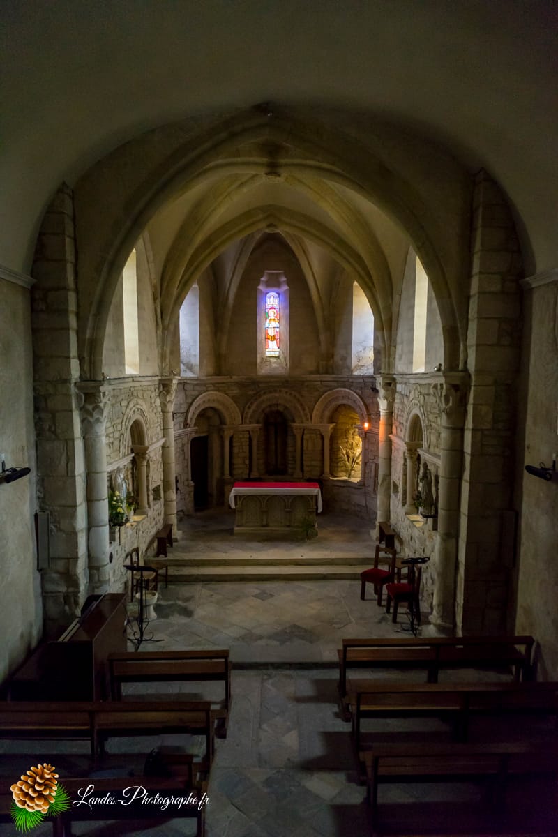 ✨ L'Église Saint-Étienne de Biarrotte : Harmonie entre Roman et Gothique Eglise Saint-Etienne à Biarrotte
