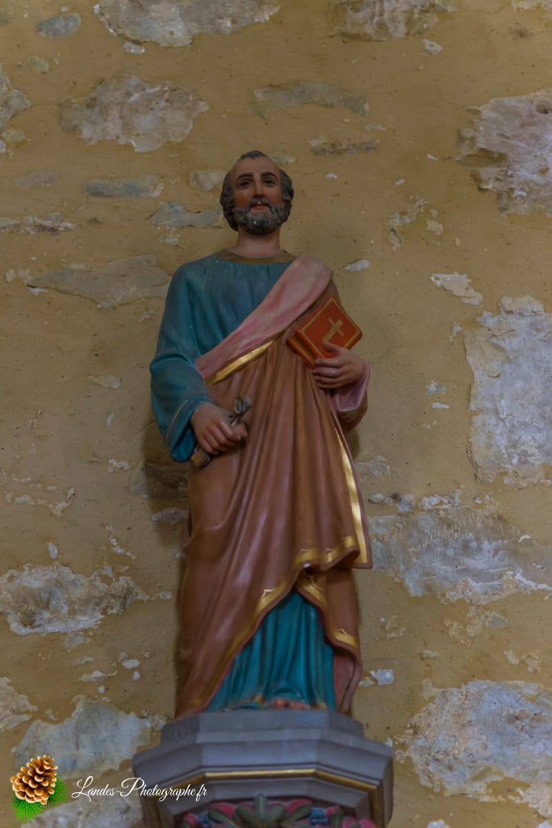 🗝️ L'Église Saint-Pierre d'Angresse : Du Roman au Gothique Église Saint-Pierre d