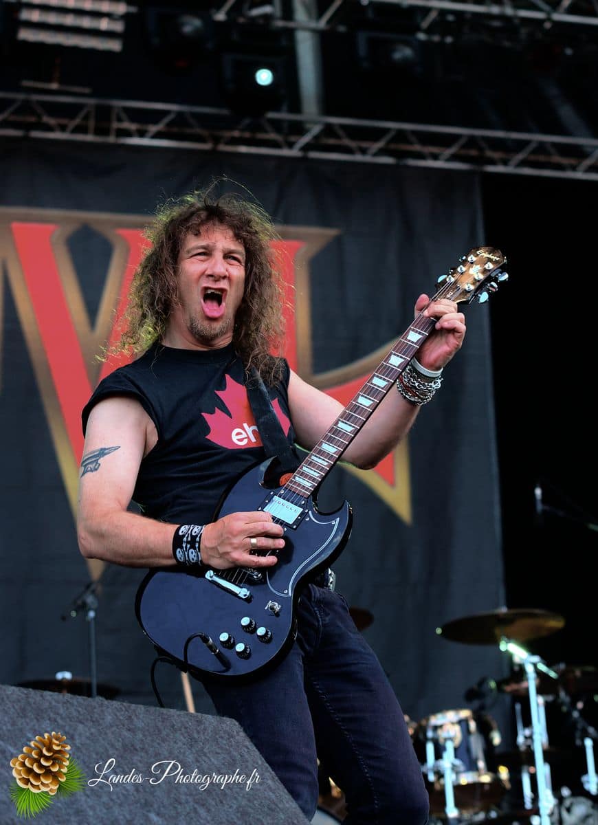 đ€ Anvil : L'Ănergie Pure du MĂ©tal au Hellfest Open Air Festival 2010 Anvil en concert au Hellfest 2010