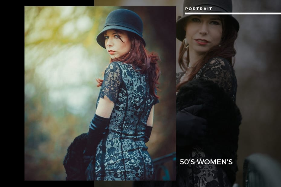 👗 Voyage Rétro : Séance Photo Portrait "Femme des Années 50" à Bordeaux 50's Women's