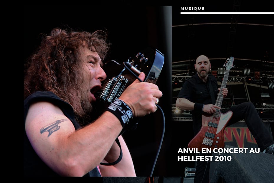 🤘 Anvil : L'Énergie Pure du Métal au Hellfest Open Air Festival 2010 Anvil en concert au Hellfest 2010