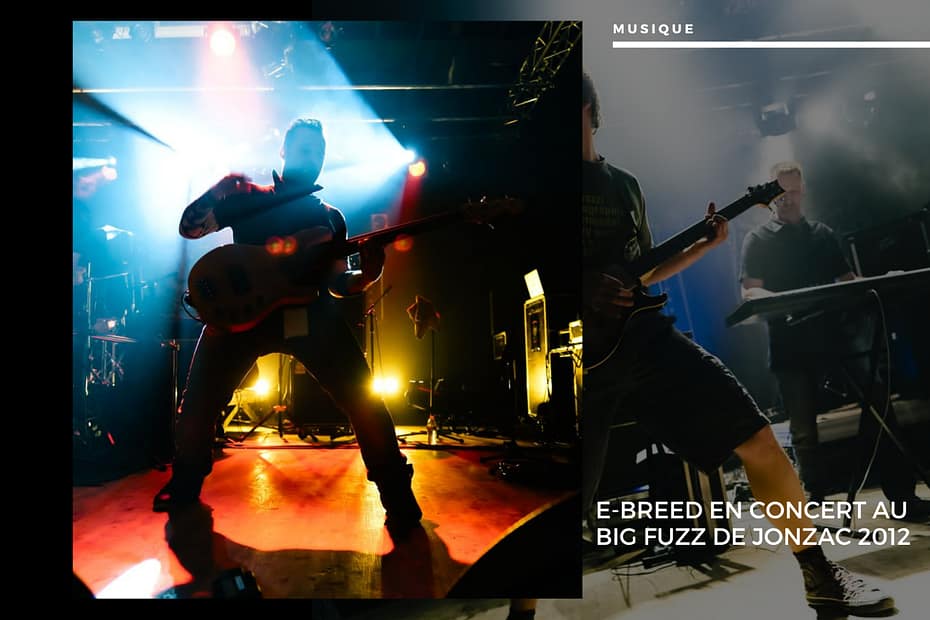 🤘 E-Breed : La Rage Bordelaise au Big Fuzz de Jonzac 2012 E-Breed en concert au Big Fuzz de Jonzac 2012