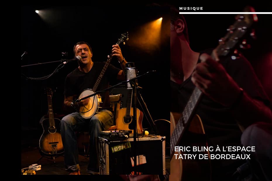 🎤 Eric Bling : Nu-Blues à l'Espace Tatry Eric Bling en concert à l’Espace Tatry de Bordeaux