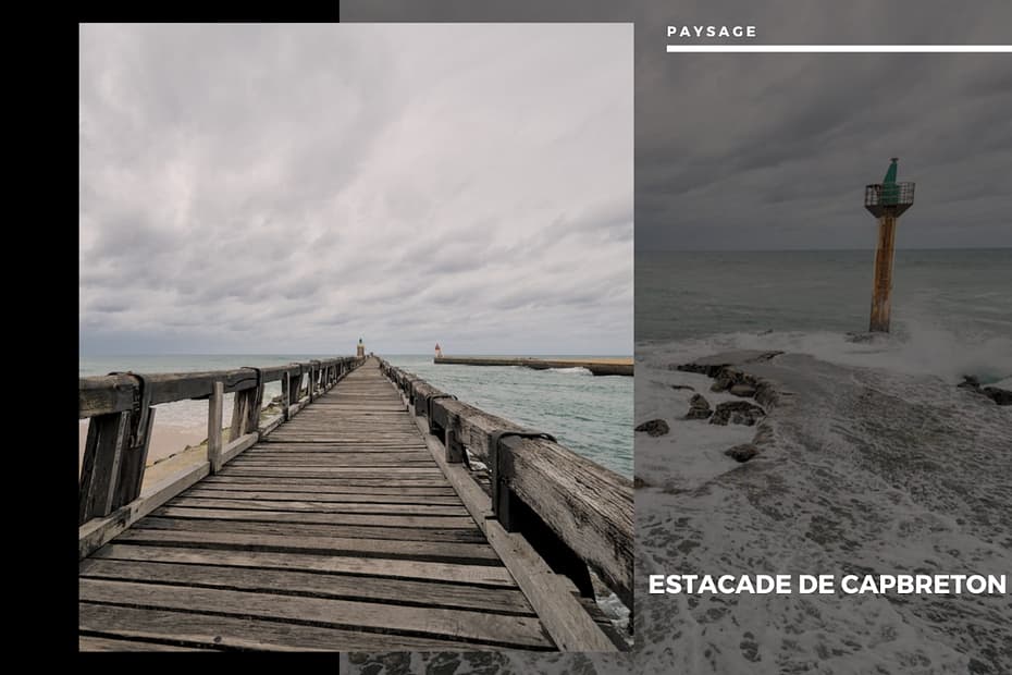 🌅 L'Estacade de Capbreton : Icône Historique et Photographique des Landes Estacade de Capbreton