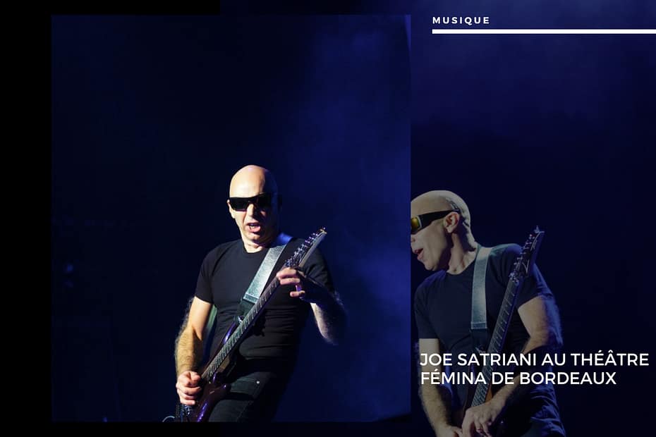 Joe Satriani au Théâtre Fémina de Bordeaux