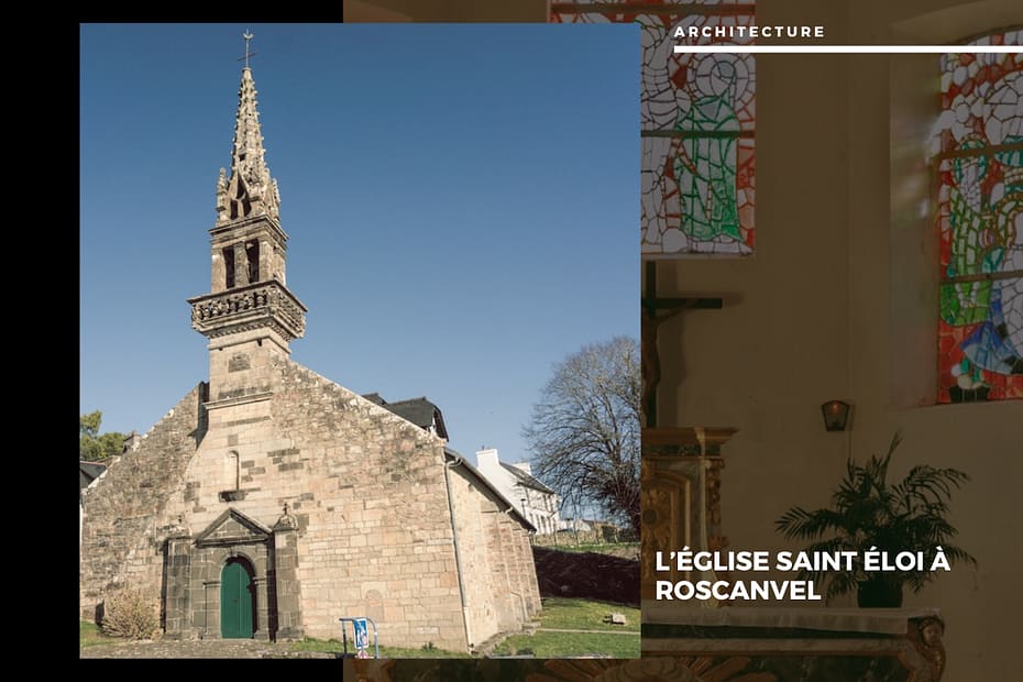 ⛪ L'église Saint-Éloi de Roscanvel L’église Saint Éloi à Roscanvel