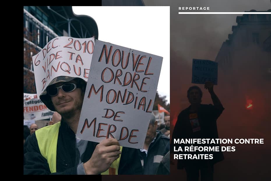✊ Manifestation contre la Réforme des Retraites à Bordeaux Manifestation contre la réforme des retraites