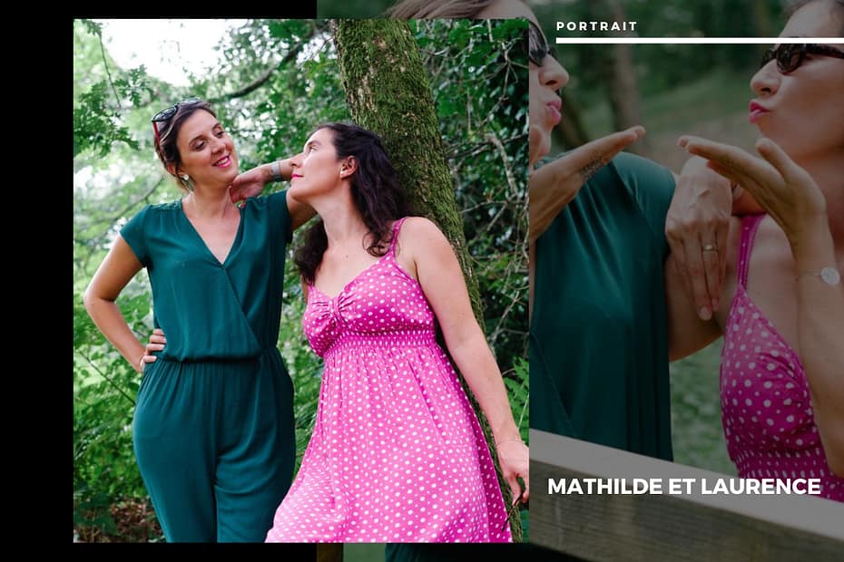 Mathilde et Laurence