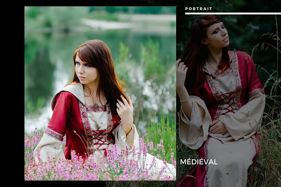 🏰 Époque et Élégance : Séance Photo Portrait Médiéval avec Agnès Médiéval