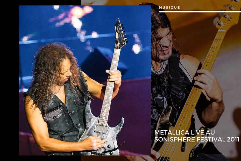 🤘 Metallica : Le Feu du Thrash Metal au Sonisphere Festival 2011 Metallica live au Sonisphere Festival 2011