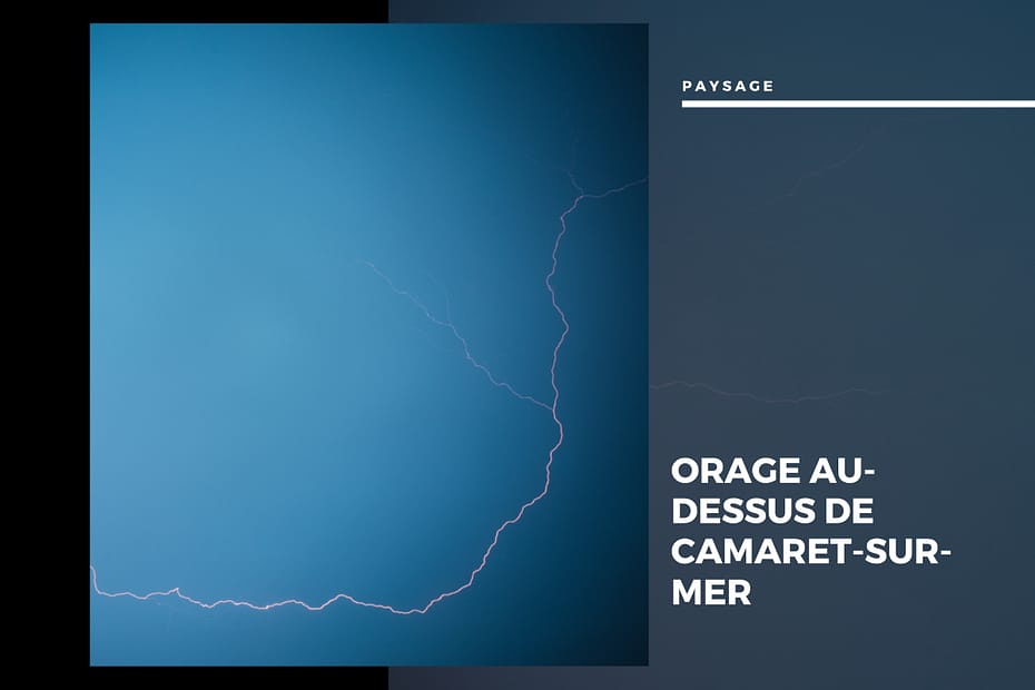 ⚡ Orage au-dessus de Camaret-sur-Mer : Le Ciel en furie Orage au-dessus de Camaret-sur-Mer