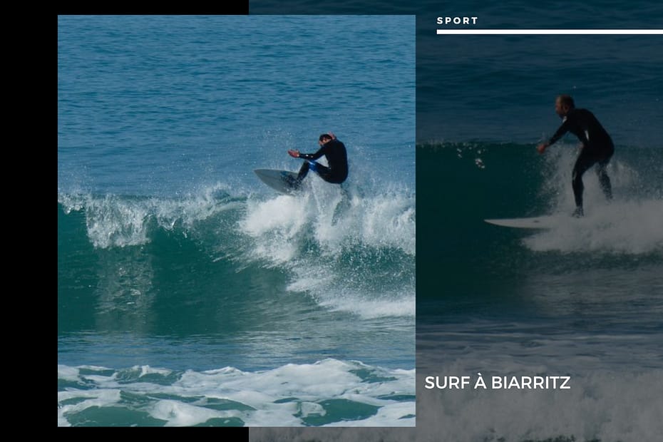 Surf à Biarritz