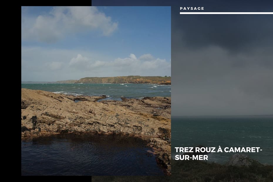 🏞️ Trez Rouz à Camaret-sur-Mer : La Presqu'île vue d'en haut Trez Rouz à Camaret-sur-Mer