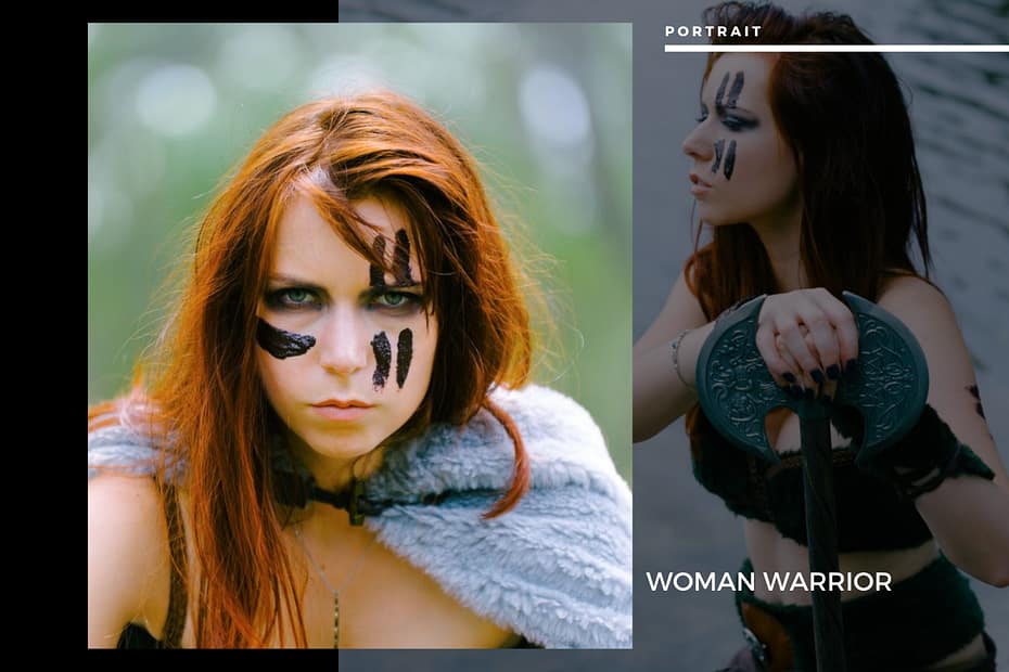 🛡️ Woman Warrior : Séance Photo Portrait "Viking" avec Agnès Woman Warrior
