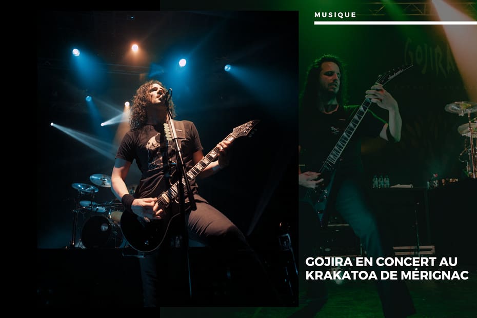 🤘 Gojira au Krakatoa : Couverture Photographique d'un Concert Culte à Mérignac Gojira en concert au Krakatoa de Mérignac