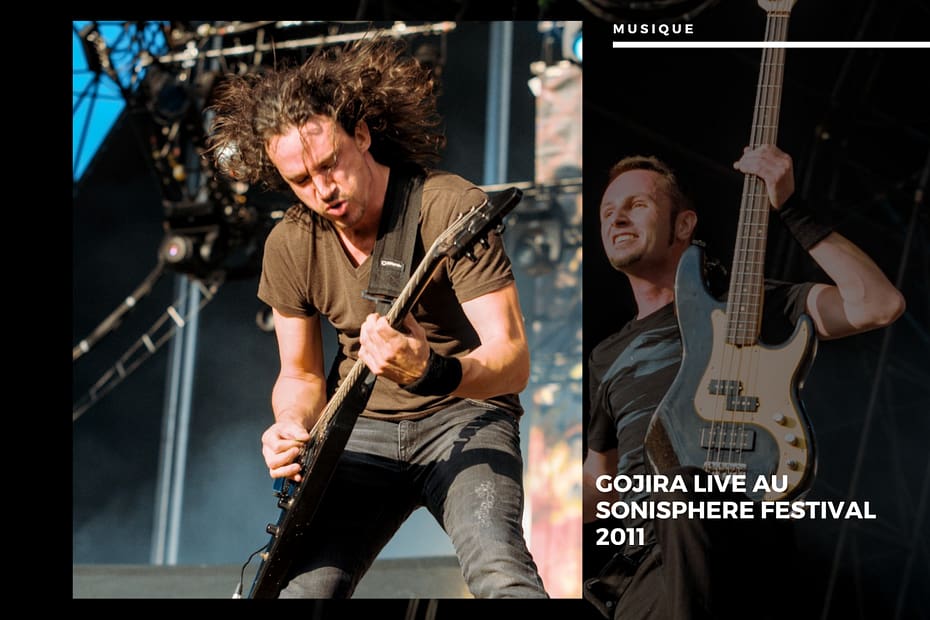 🇫🇷 Gojira : La Force Tellurique du Metal Français au Sonisphere 2011 Gojira live au Sonisphere Festival 2011