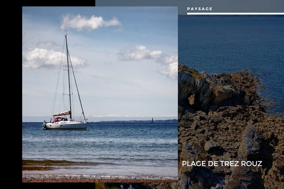 🏖️ Plage de Trez Rouz : Lumière et Patrimoine sur l'Anse de Camaret Plage de Trez Rouz