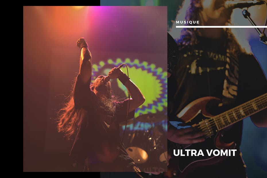 Ultra Vomit en live à la Rock School Barbey de Bordeaux