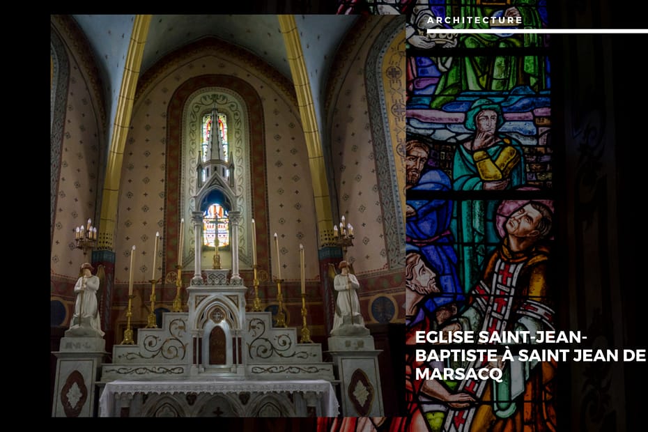 🛡️ L'Église Saint-Jean-Baptiste de Saint-Jean-de-Marsacq : Forteresse de Prière Eglise Saint-Jean-Baptiste à Saint Jean de Marsacq