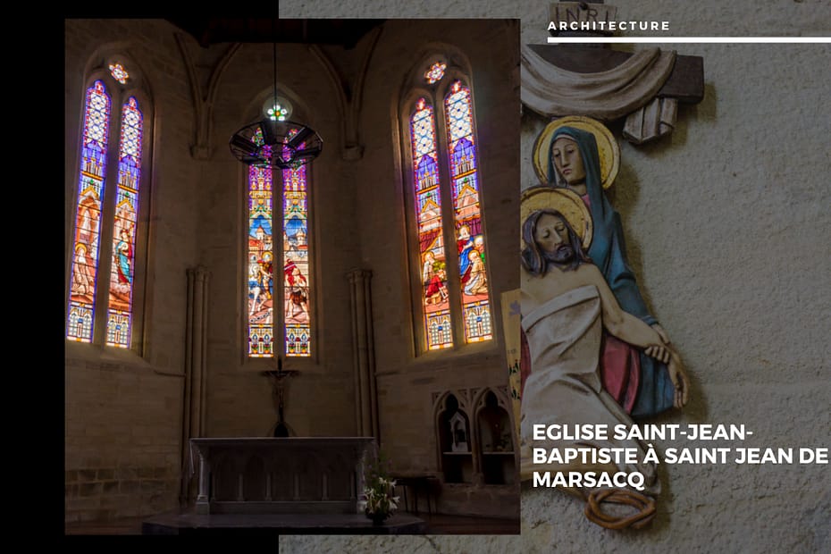 🏛️ L'Église Saint-Martin de Saint-Martin-de-Hinx : Un Joyau Roman Fortifié Eglise Saint-Martin à Saint Martin de Hinx