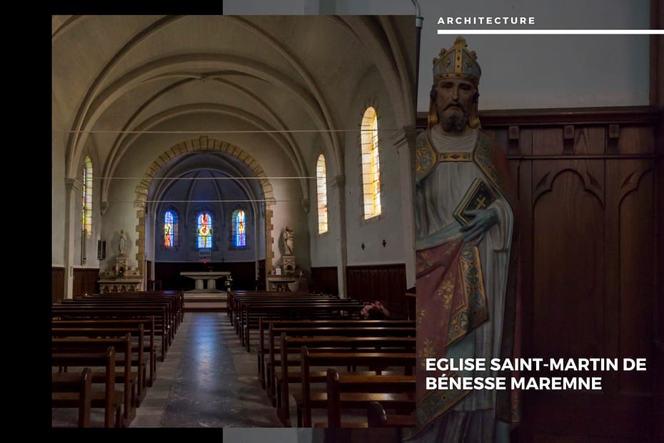 🔥 L'Église Saint-Martin de Bénesse-Maremne : Une Reconstruction du XVIIIe Siècle Eglise Saint-Martin de Bénesse Maremne