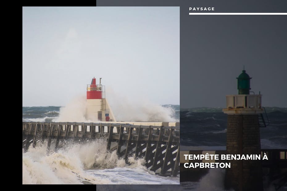 🌪️ La Tempête Benjamin à Capbreton Tempête Benjamin à Capbreton