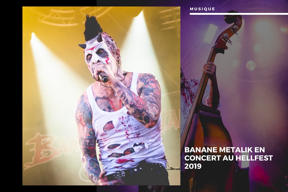 Banane Metalik en concert au Hellfest 2019