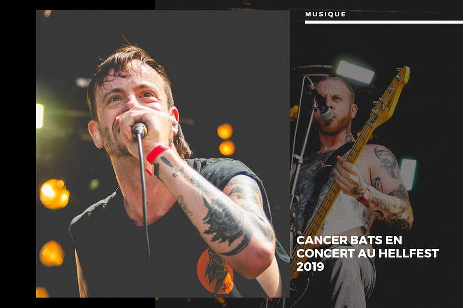 Cancer Bats en concert au Hellfest 2019