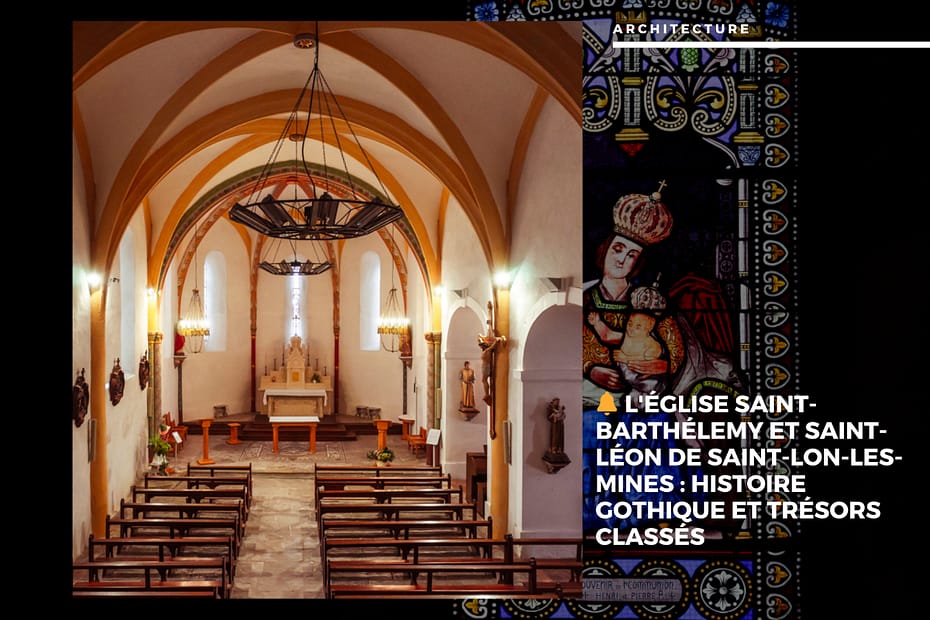 Église Saint-Barthélemy et Saint-Léon de Saint-Lon-les-Mine