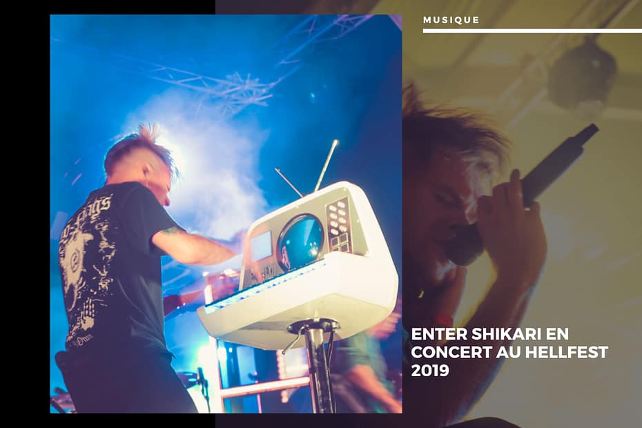 Enter Shikari en concert au Hellfest 2019