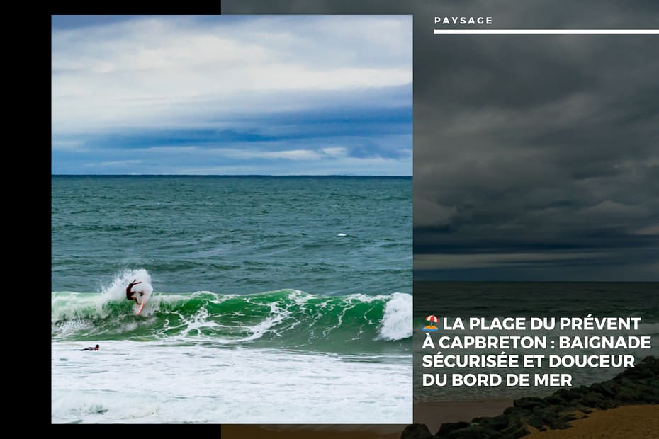 La Plage du Prévent à Capbreton