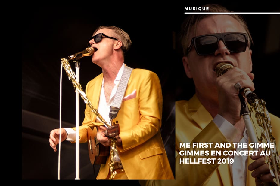 Me First and the Gimme Gimmes en concert au Hellfest 2019