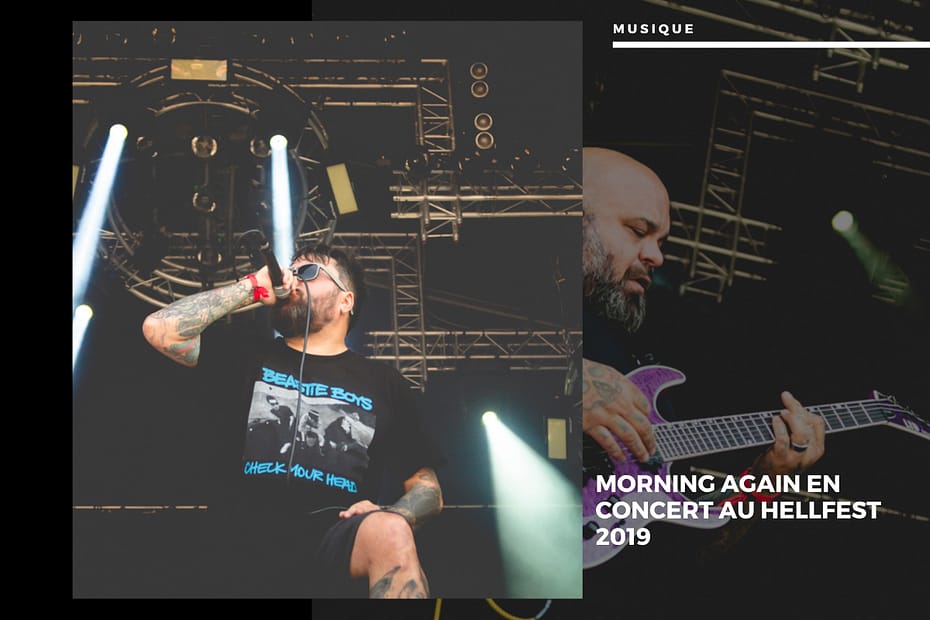 Morning Again en concert au Hellfest 2019