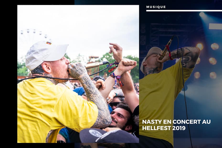Nasty en concert au Hellfest 2019