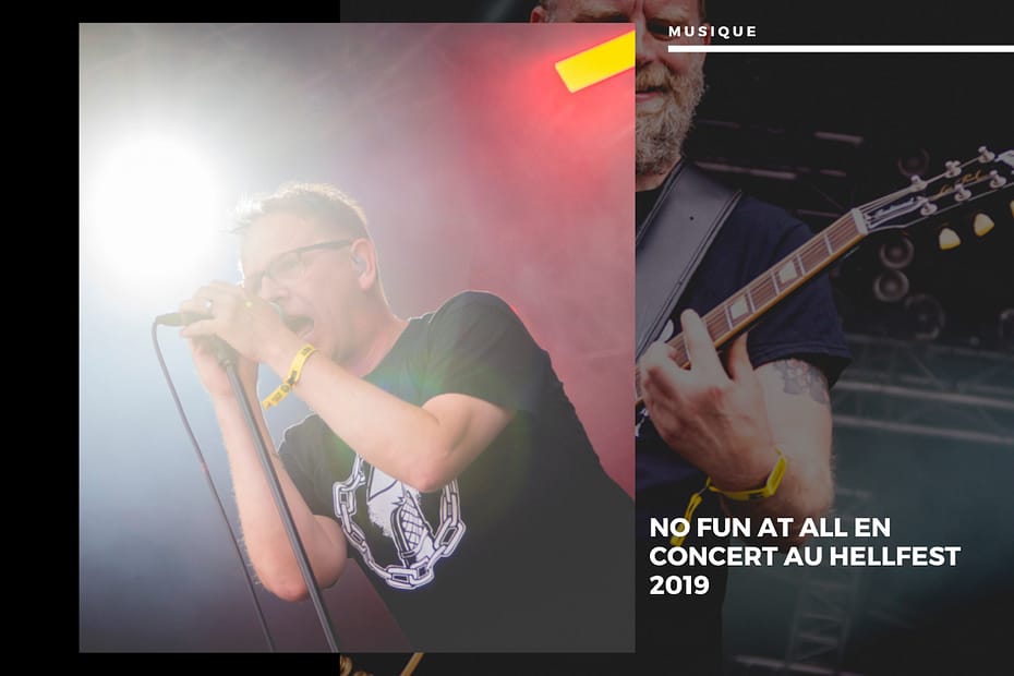 No Fun At All en concert au Hellfest 2019