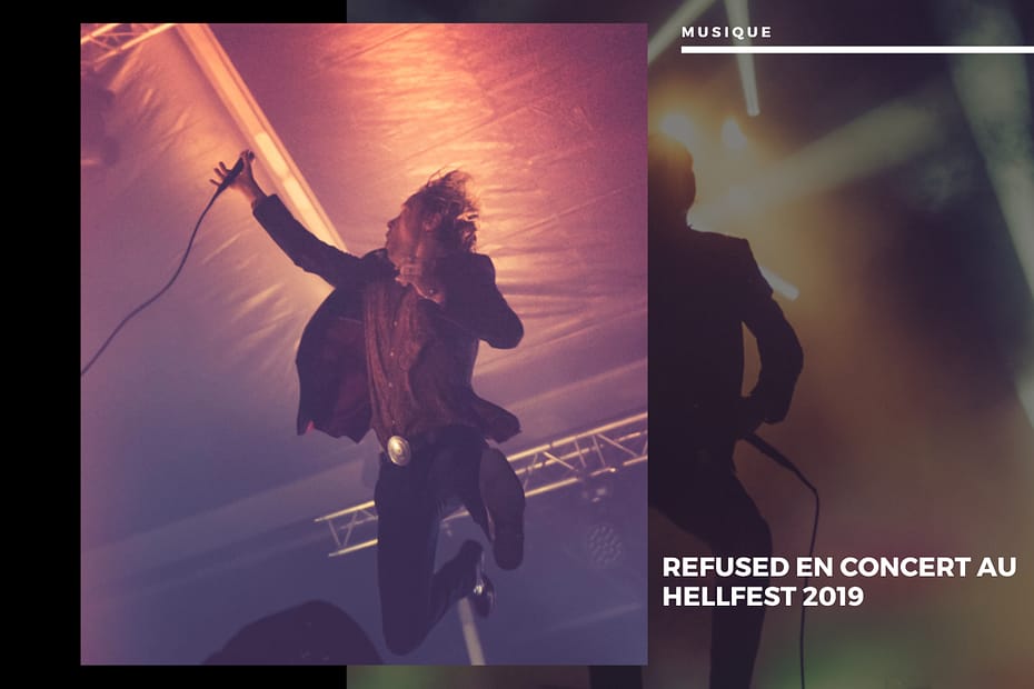 Refused en concert au Hellfest 2019