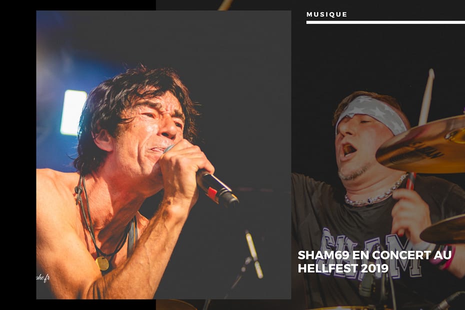 Sham69 en concert au Hellfest 2019