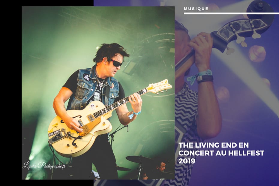 The Living End en concert au Hellfest 2019